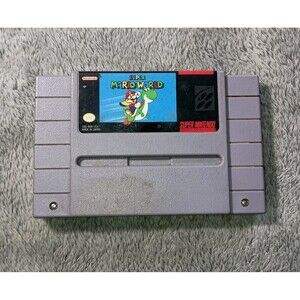 Super Mario Bros World SNES Authentic Game Only Nintendo SNES Tested & Working